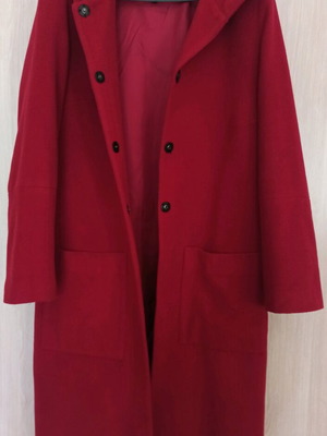 Red coat Milk & Honey Large like new