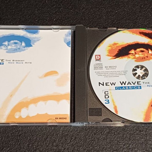 New Wave Classics 3 CD used, rock compilation