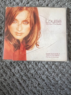 Louise One Kiss From Heaven CD single μεταχειρισμένο, πολύ καλή κατάσταση