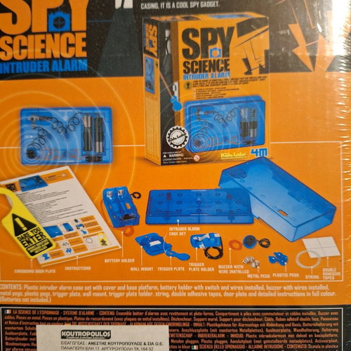 Spy Science Intruder Alarm game new