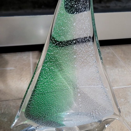Murano Glass Sailboat Decorative Vintage Handmade