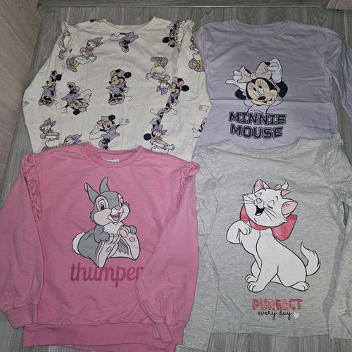 Girls' blouses 7-8 years like new, pack of 4 pieces
