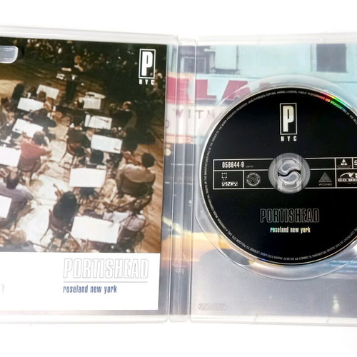 Portishead Roseland New York Live DVD and CD like new, electronic