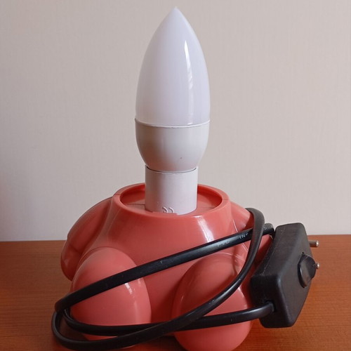Pink Koala Lamp with Glasses like new