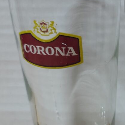 Corona beer glass like new, vintage collectible
