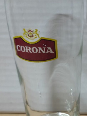 Corona beer glass like new, vintage collectible
