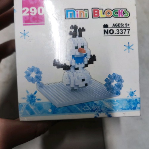 Olaf Snowman Frozen Mini Blocks new diamond blocks