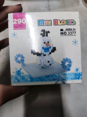 Olaf Snowman Frozen Mini Blocks new diamond blocks