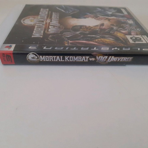 Mortal Kombat Vs DC Universe PlayStation 3 used, case and instruction booklet