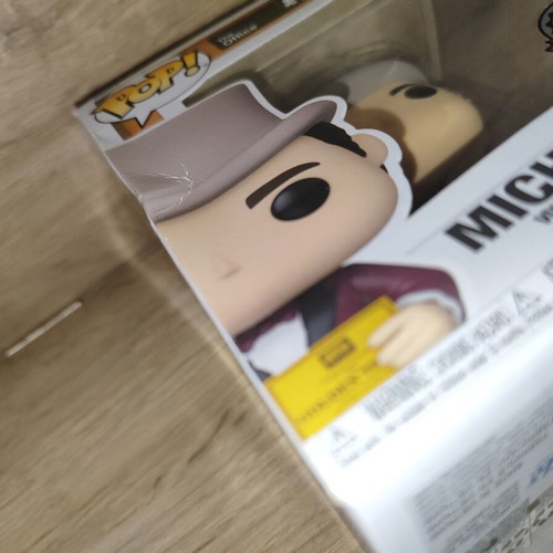 Funko POP! The Office Michael Scott Golden Ticket used