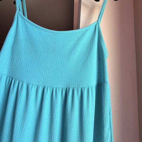 Maxi turquoise dress Primark like new, size 40/42