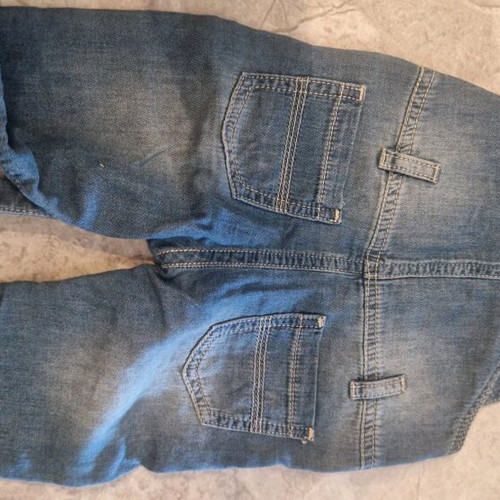 Kanz denim salopette with short-sleeve shirt new for 6-9 months