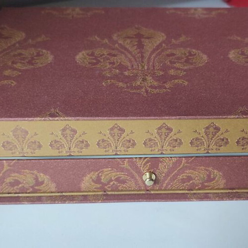 Vintage Italian Rinascimento Letter Box with Drawer