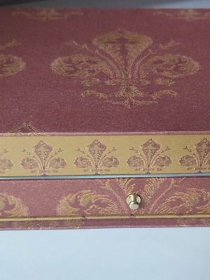 Vintage Italian Rinascimento Letter Box with Drawer