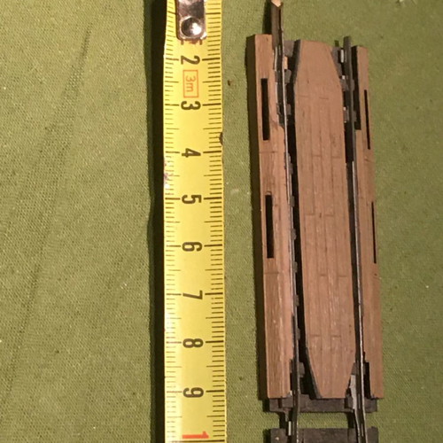 Jouef HO 1/87 rails used, set of 3 pieces