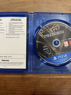Dishonored 2 PS4 game used