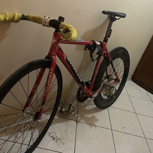 Specialized S-Works Fixed Gear refurbished road bike with Dura-Ace parts