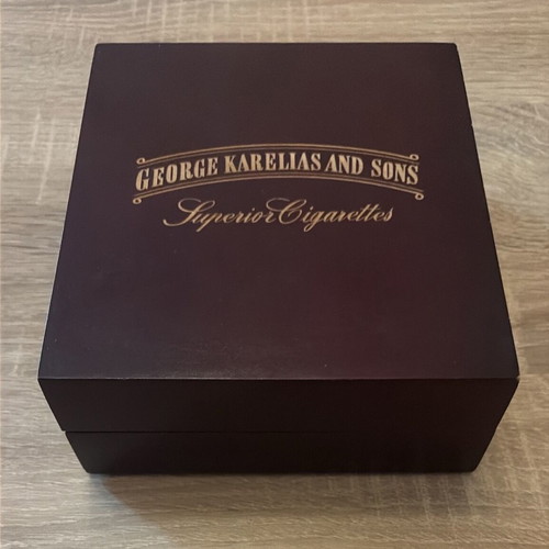 George Karelias and Sons Promo Wooden CD/DVD Box, 12 slots