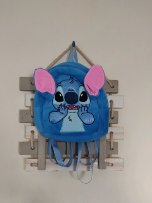 Τσάντα πλάτης μπλέ με Stitch καινούργια για μικρούς ήρωες