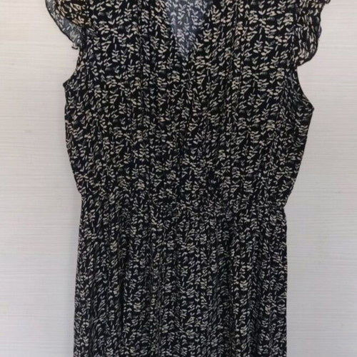 Celestino dress XL like new, black and gray
