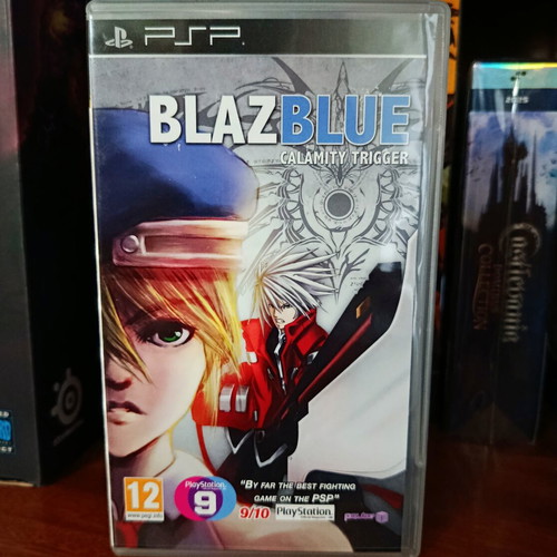 BlazBlue Calamity Trigger PSP game like new, English version