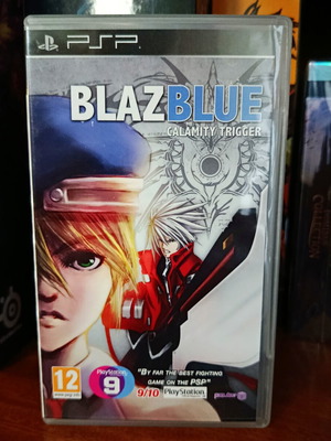 BlazBlue Calamity Trigger PSP game like new, English version