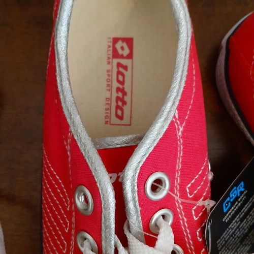 Lotto Florida II W sneakers new, fuchsia with silver details, size 41