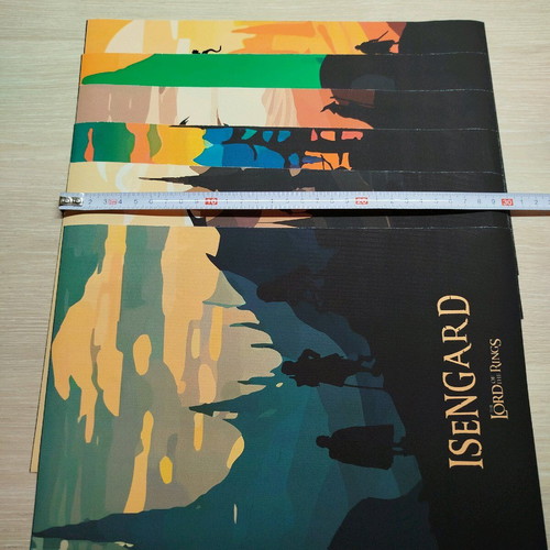 The Lords of the Rings canvas set of 6 new