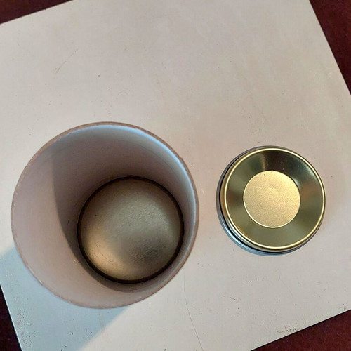 Frezyderm tin box, empty