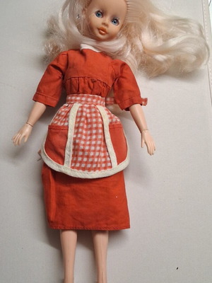 Bibibo Bibi-bo red souffle dress and petticoat