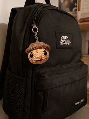 Crochet keychain Freddy Krueger new handmade