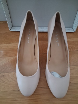Jonak Paris nude leather pumps size 40, new