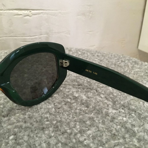 Golf Wang sunglasses used with thick tortoise-shell frame