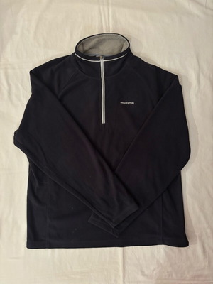Craghoppers black quarter zip fleece like new