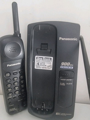Panasonic cordless phone 900MHz model KX-TC1701 used