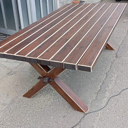 Handmade solid pine table new