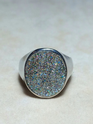 Steel ring size 57 new