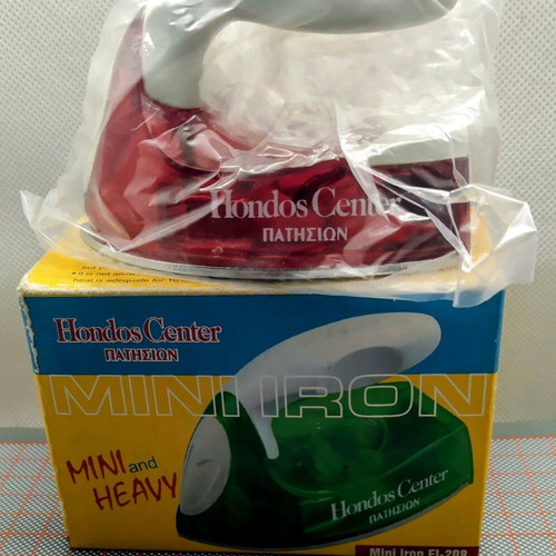 Mini Iron EL-208 new small travel iron Hondos
