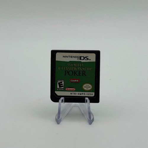 World Championship Poker Nintendo DS game used