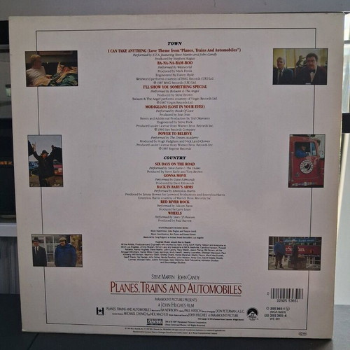 Planes, Trains and Automobiles Original Motion Picture Soundtrack LP used