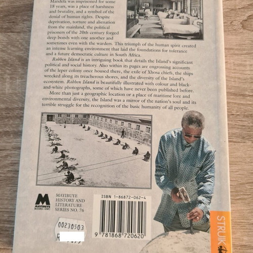 Robben Island Charlene Smith book like new about Nelson Mandela