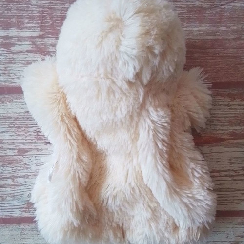 Plush glove puppet seal used, for puppet theater