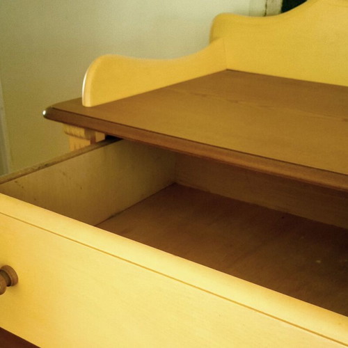 Kitten children's dresser made of solid wood used