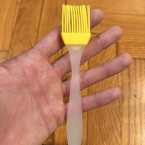 Cooking brush new, rubber material, small size