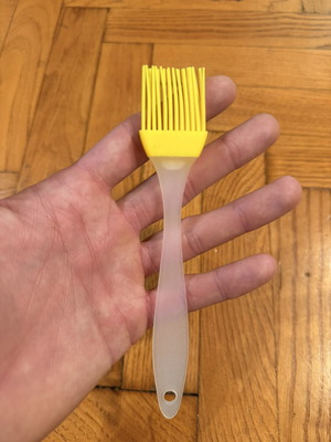 Cooking brush new, rubber material, small size