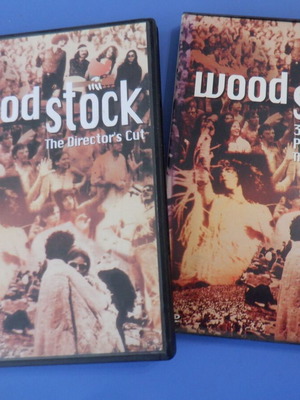 Woodstock The Director's Cut 2 used copies, European and American DVD