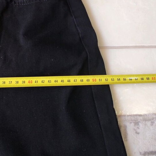 Shein black denim pants like new, size M / 38 / 10
