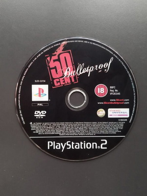 PlayStation 2 50 Cent Bulletproof used