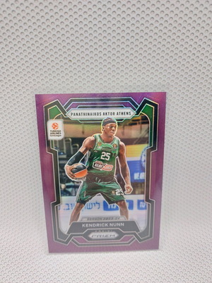 Κάρτα 2023-24 Euroleague Prizm Kendrick Nunn purple σαν καινούργιο /99