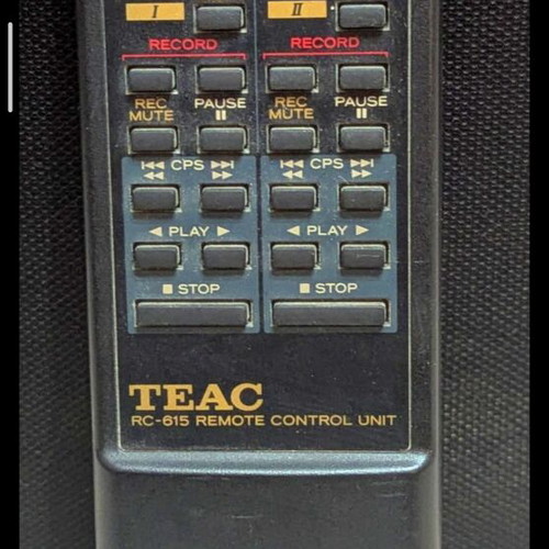 Teac W-860R Double Cassette Deck like new with original remote